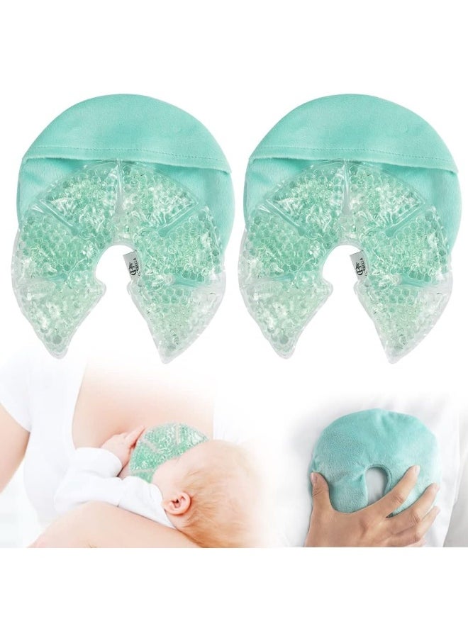CONBELLA Hot Cold Gel Bead Breast Therapy Pack