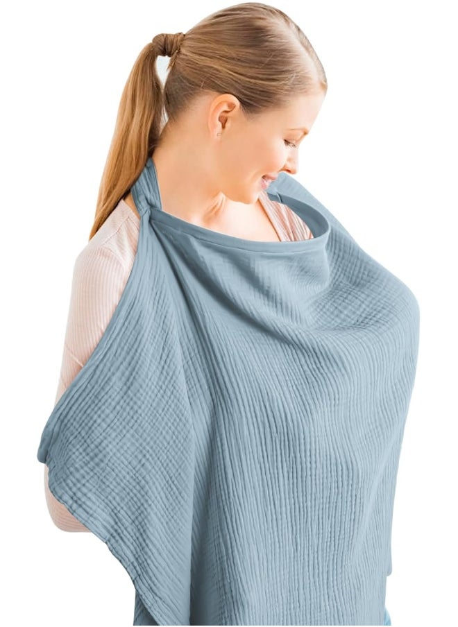 Konssy Muslin Nursing Cover for Baby Breastfeeding