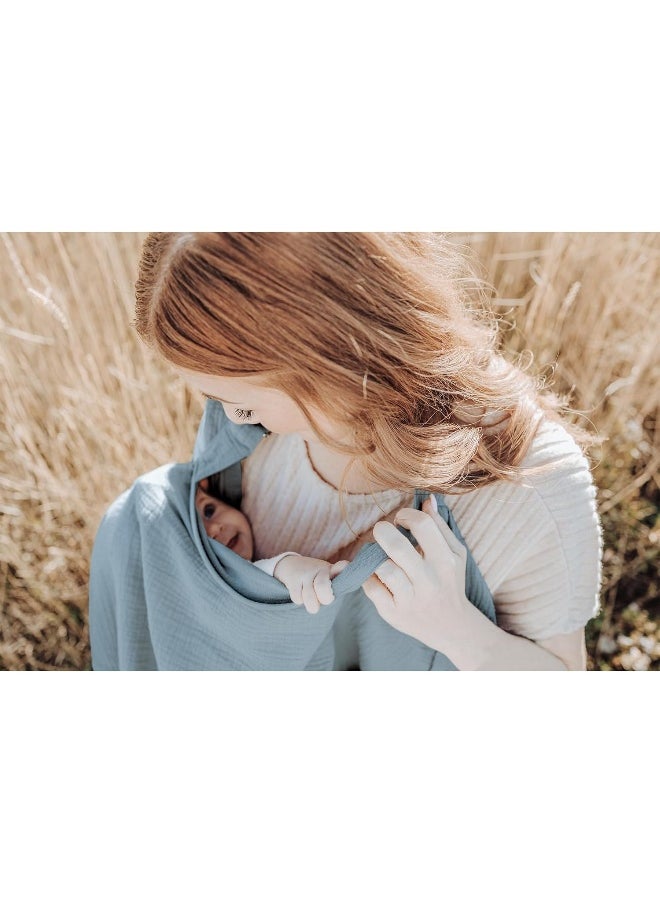 Konssy Muslin Nursing Cover for Baby Breastfeeding