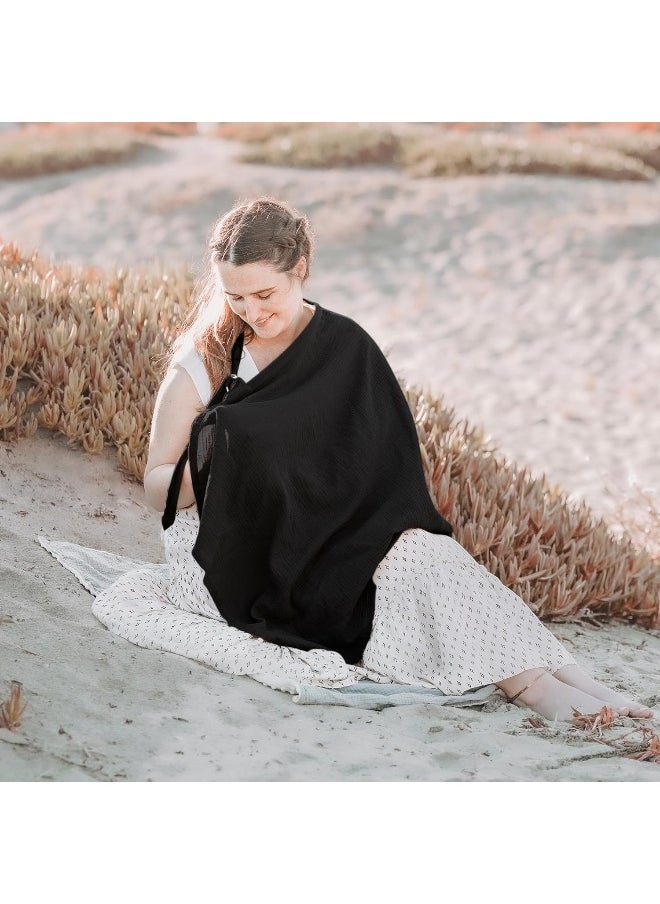 Konssy Muslin Nursing Cover for Baby Breastfeeding