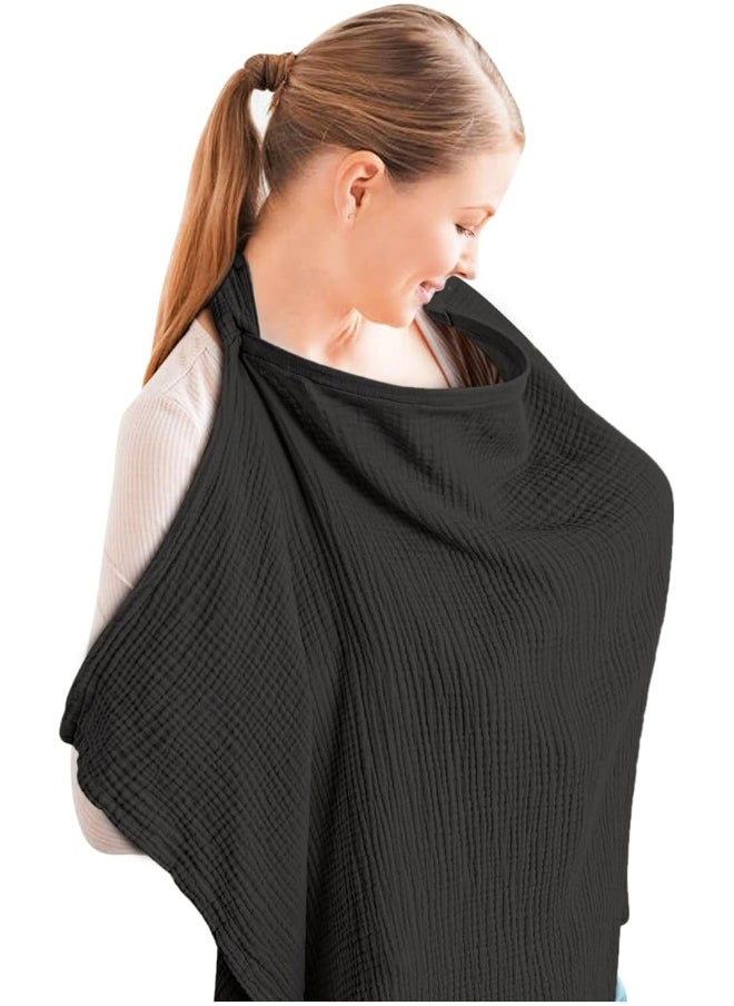 Konssy Muslin Nursing Cover for Baby Breastfeeding