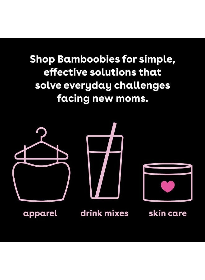 Bamboobies Bam Women’s Disposable Nursing Pads, Super-Absorbent Milk Proof Pads for Breastfeeding, 120 Count