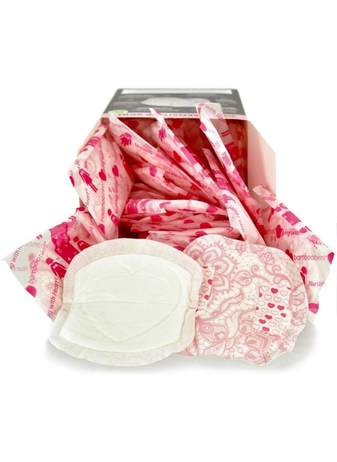 Bamboobies Bam Women’s Disposable Nursing Pads, Super-Absorbent Milk Proof Pads for Breastfeeding, 120 Count