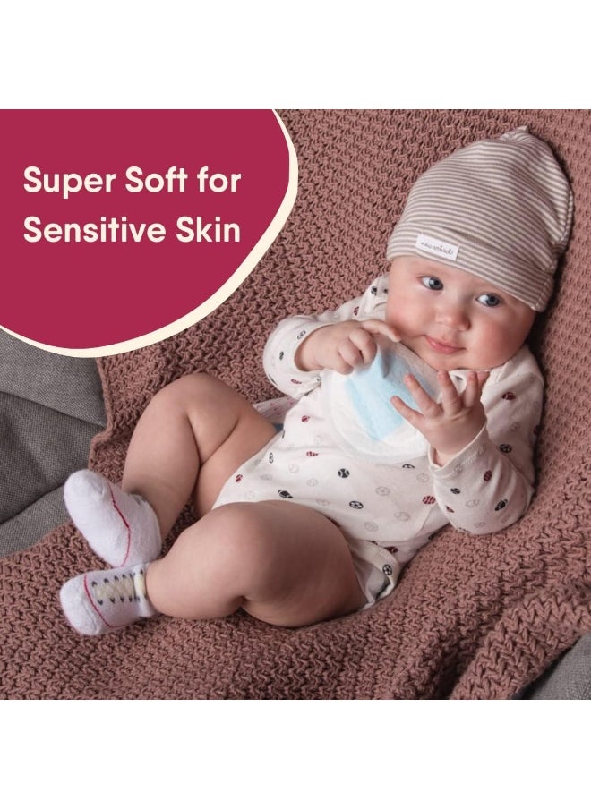 NatureBond Disposable Nursing Pads Ultra Thin Breastfeeding Breast Pads, Light, Contoured and Highly Absorbent. Highest Absorbency/Thinness Ratio 1mm (120pcs)
