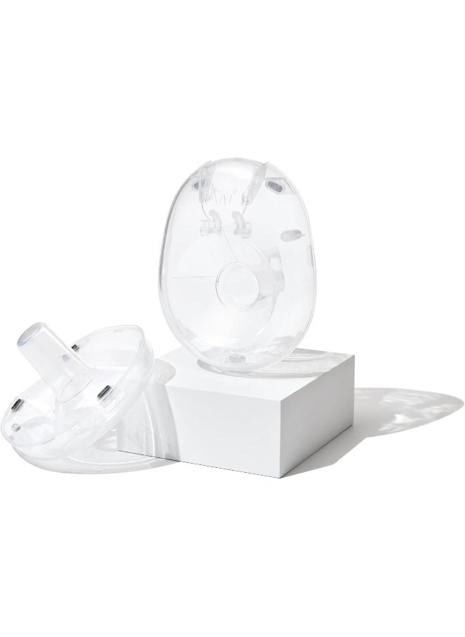 Willow 360 Breast Pump Flanges, 2-Count - 21mm Breast Shield