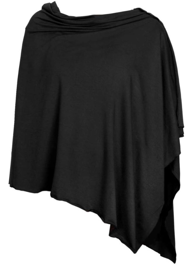 Bamboobies Chic Nursing Shawl, Black