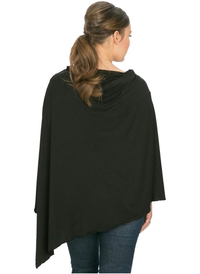 Bamboobies Chic Nursing Shawl, Black