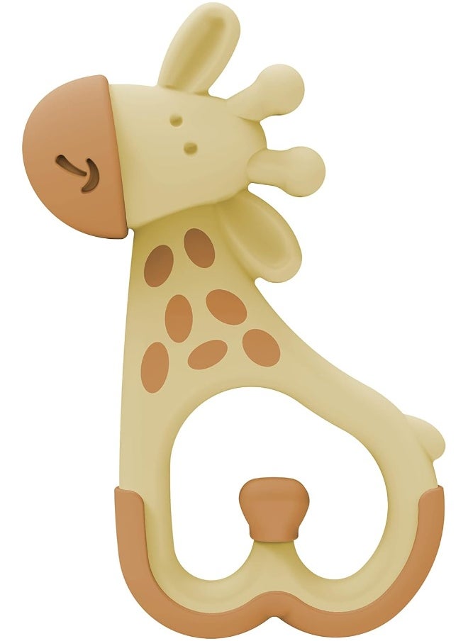 Dr. Brown's Ridgees Giraffe, Massaging Baby Teether, Designed by a Pediatric Dentist, BPA Free, 3m+