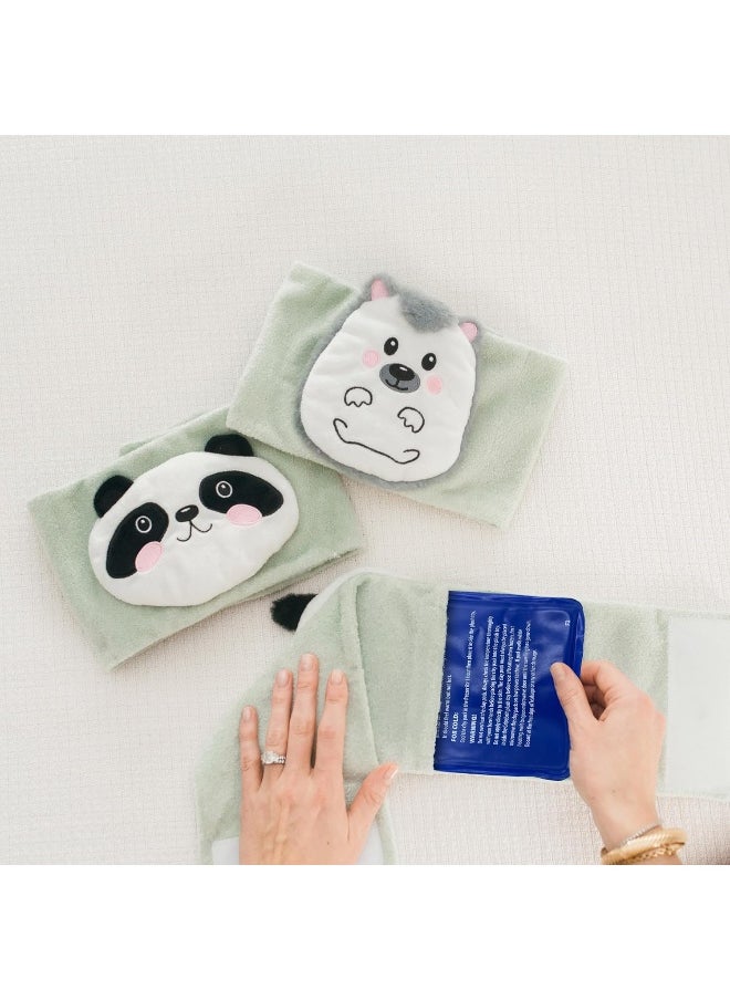 Dr. Brown's Infant Gripebelt for Colic Relief, Heated Tummy Wrap, Baby Swaddling Belt for Gas Relief, Natural Relief for Upset Stomach in Babies and Toddlers, Panda, 0-3m