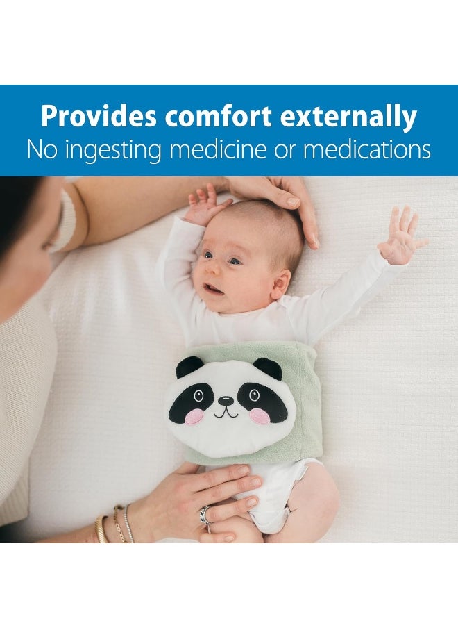 Dr. Brown's Infant Gripebelt for Colic Relief, Heated Tummy Wrap, Baby Swaddling Belt for Gas Relief, Natural Relief for Upset Stomach in Babies and Toddlers, Panda, 0-3m