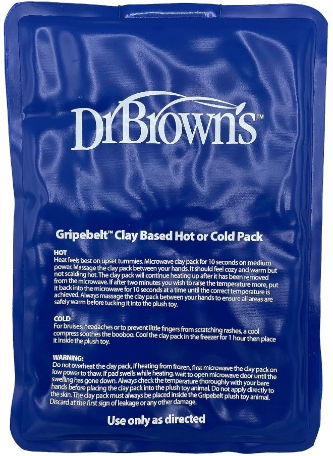 Dr. Brown's Infant Gripebelt for Colic Relief, Heated Tummy Wrap, Baby Swaddling Belt for Gas Relief, Natural Relief for Upset Stomach in Babies and Toddlers, Panda, 0-3m