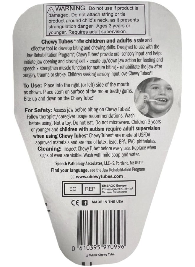 Chewy Tubes - Yellow Package