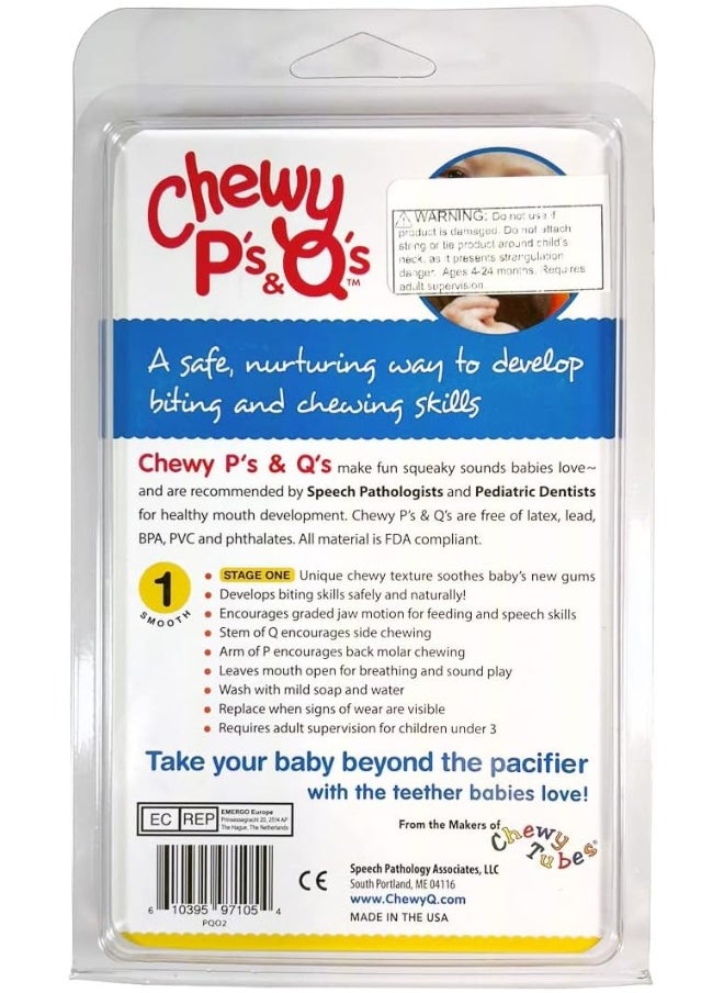 Chewy Tubes P' and Q' Pack of 2