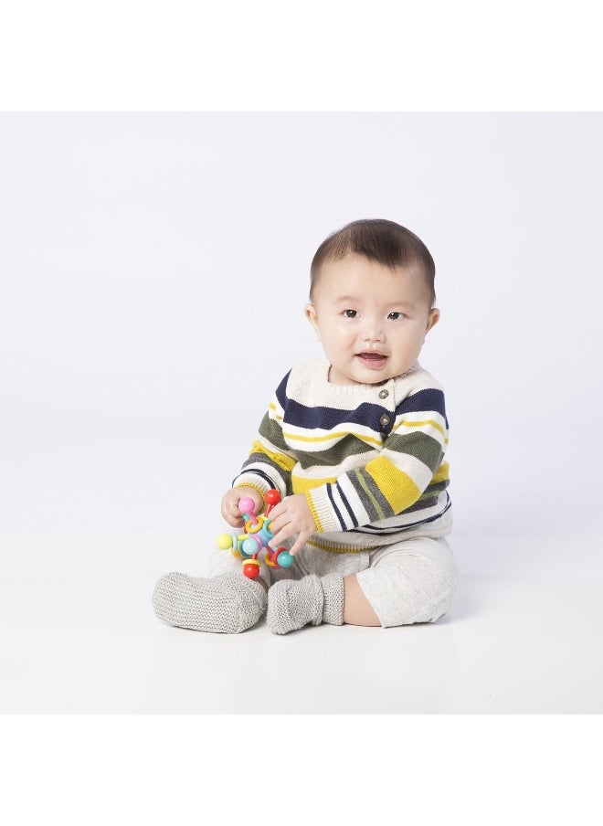 Manhattan Toy Atom Rattle & Teether Grasping Activity Baby