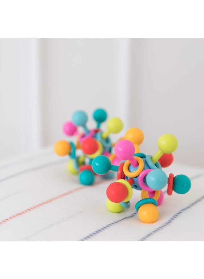 Manhattan Toy Atom Rattle & Teether Grasping Activity Baby