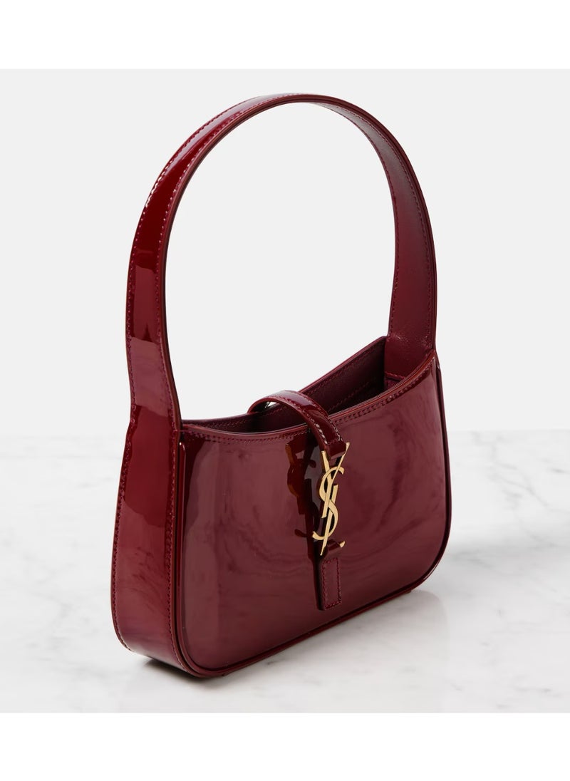 Saint Laurent Le 5 à 7 Mini patent leather shoulder bag