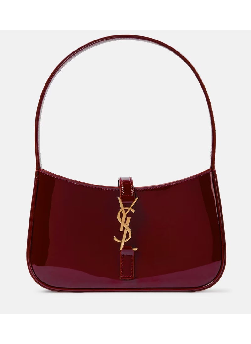 Saint Laurent Le 5 à 7 Mini patent leather shoulder bag