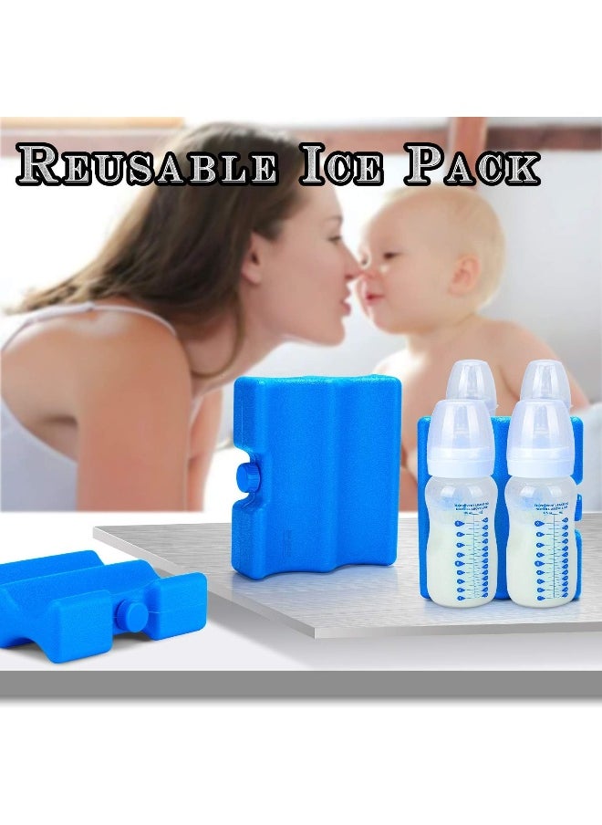 Teamoy Breastmilk Ice Pack, Bottle Ice Pack for Breastmilk Storage and Breastfeeding Working Mom, Medium