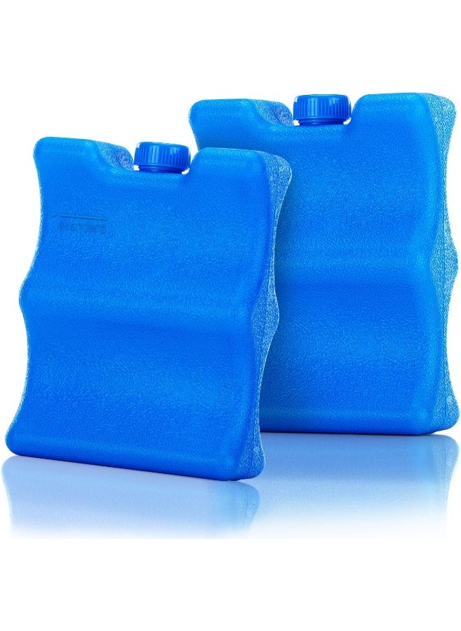 Teamoy Breastmilk Ice Pack(Pack of 2), Bottle Ice Packs for Breastmilk Storage and Breastfeeding Working Mom, Small