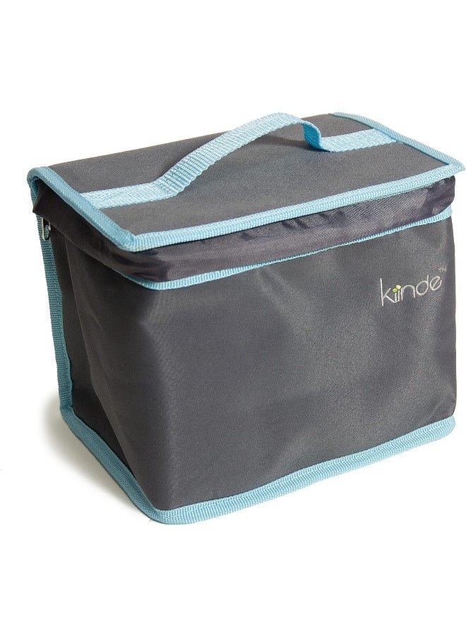 Kiinde Twist Breast Milk Cooler Storage Bag and Ice Pack Kit for Breastfeeding Moms, Babies, Toddlers, Wipeable and Easy to Clean, Unisex Design, Lightweight and Compact