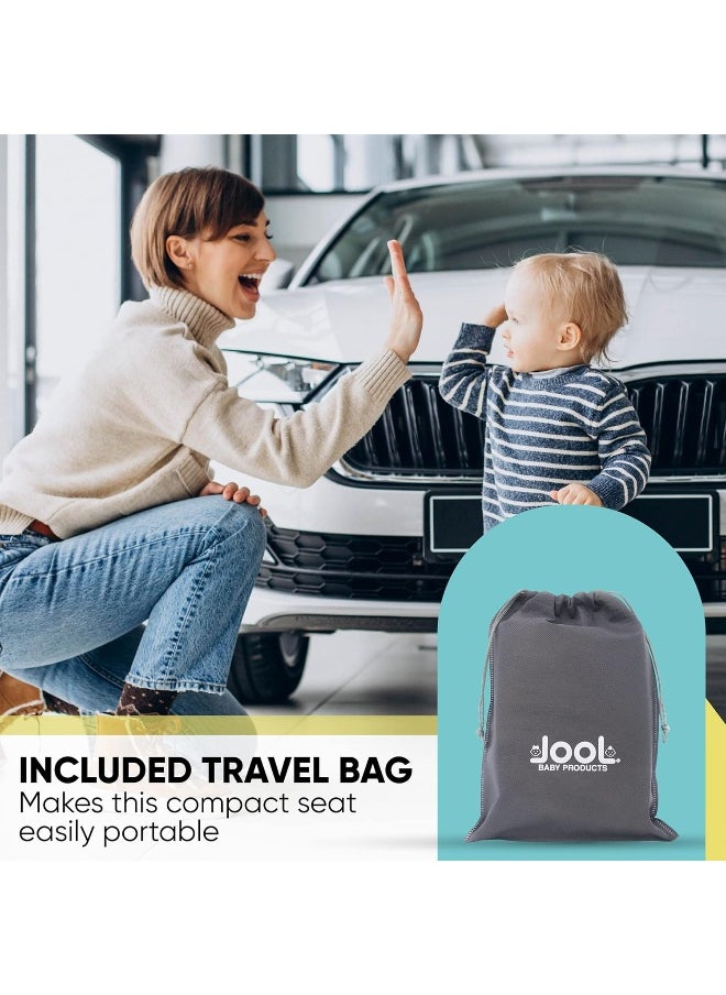 Jool Baby Portable Potty Training Chair with Travel Bag and 30 Liners, Foldable, Indoor/Outdoor Use, Camping