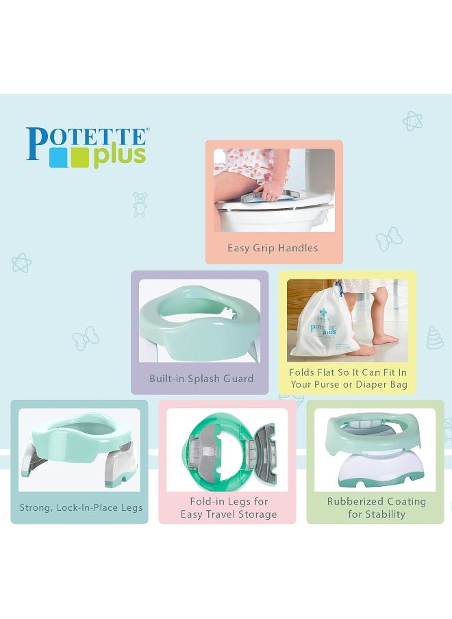 Kalencom Potette Plus 2-in-1 Travel Potty and Trainer Seat