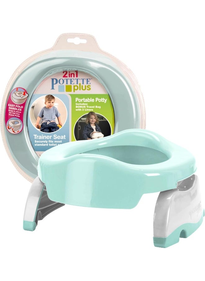 Kalencom Potette Plus 2-in-1 Travel Potty and Trainer Seat