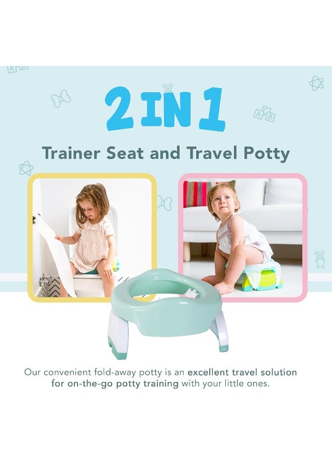 Kalencom Potette Plus 2-in-1 Travel Potty and Trainer Seat