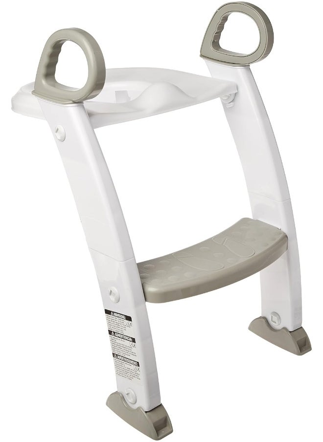 Spuddies Potty with Ladder, White/Gray, One Size (Pack of 1)