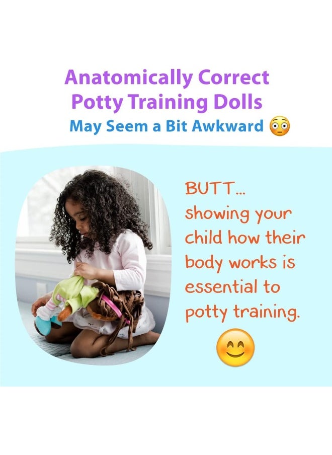 Potty Training with - Complete Kit Includes Parent's Guide, Children's Book, Doll, Toy Toilet & Activity Reward Cards Paediatrician-Recommended Play-Based Learning