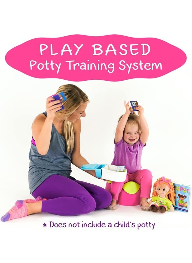 Tot on the Pot Potty Training with - Complete Kit Includes Parent's Guide, Children's Book, Doll, Toy Toilet & Activity Reward Cards Paediatrician-Recommended Play-Based Learning