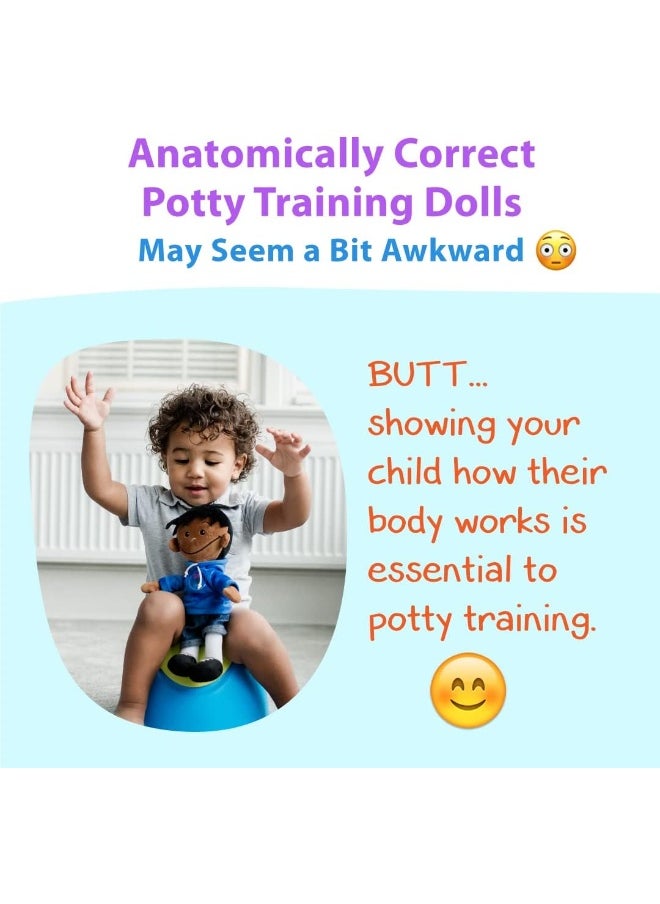 Tot on the Pot Potty Training with - Complete Kit Includes Parent's Guide, Children's Book, Doll, Toy Toilet & Activity Reward Cards Paediatrician-Recommended Play-Based Learning