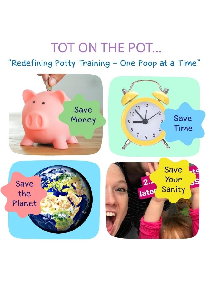 Tot on the Pot Potty Training with - Complete Kit Includes Parent's Guide, Children's Book, Doll, Toy Toilet & Activity Reward Cards | Pediatrician-Recommended | Play-Based Learning