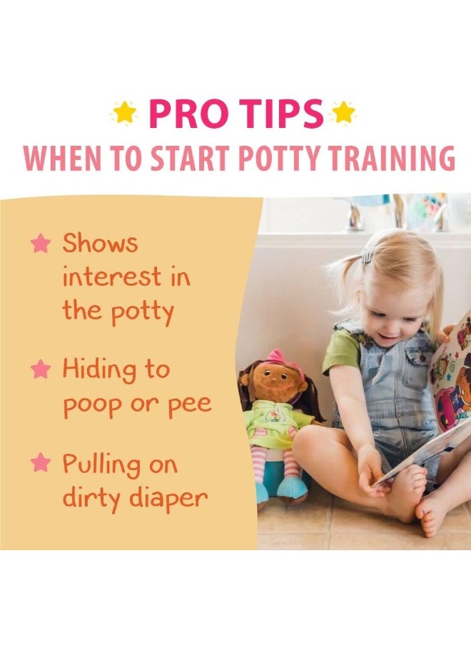 Tot on the Pot Potty Training with - Complete Kit Includes Parent's Guide, Children's Book, Doll, Toy Toilet & Activity Reward Cards | Pediatrician-Recommended | Play-Based Learning