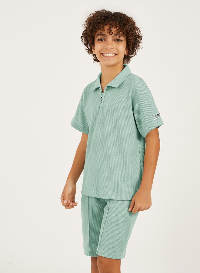 Polo and Shorts Set
