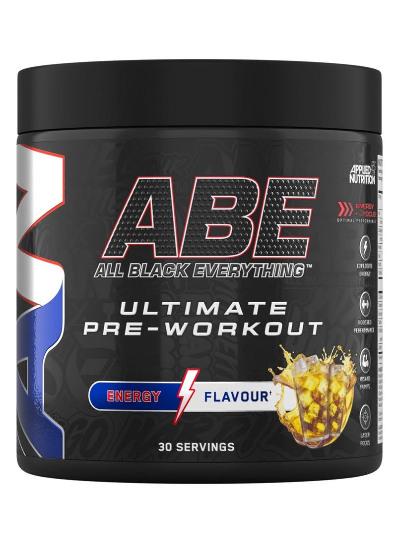 Applied Nutrition, ABE Pre Workout, Energy Flavour, 375g, 30 Servings