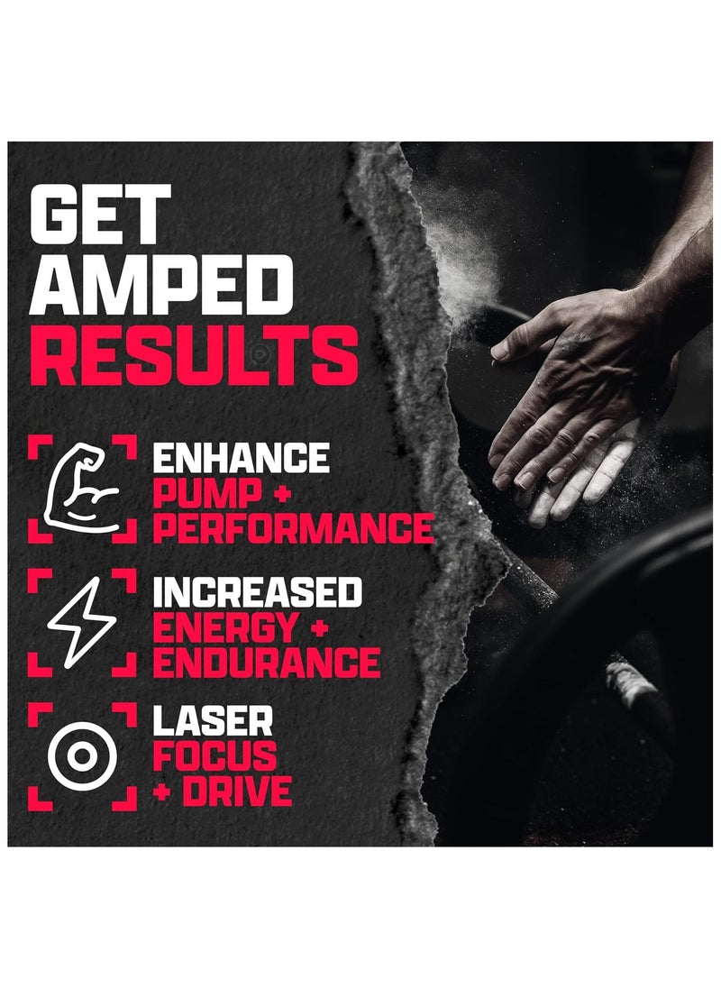 Nutrex, Outlift Amped, High Stim Pre Workout, 438g, Sucker Punch, 22 Servings
