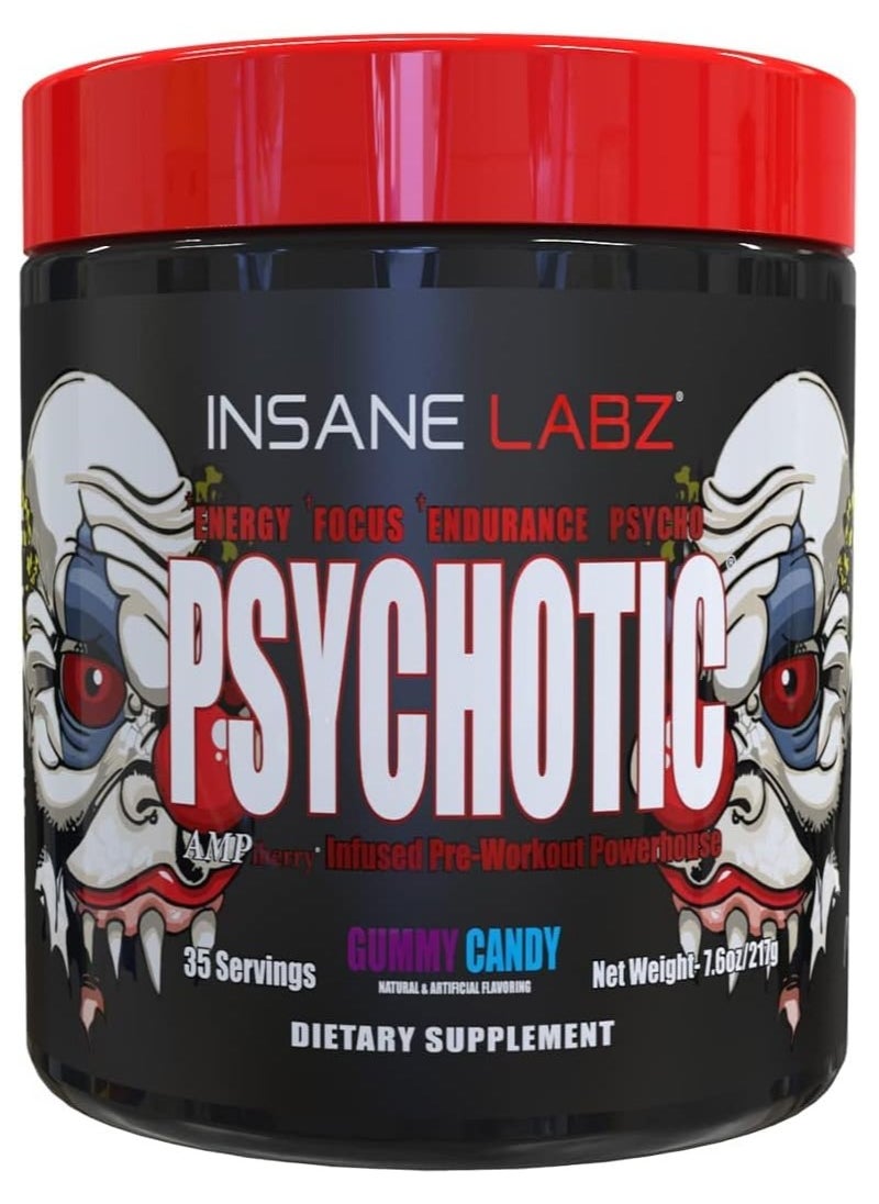 Psychotic, Cotton Candy Flavour, 35 Servings