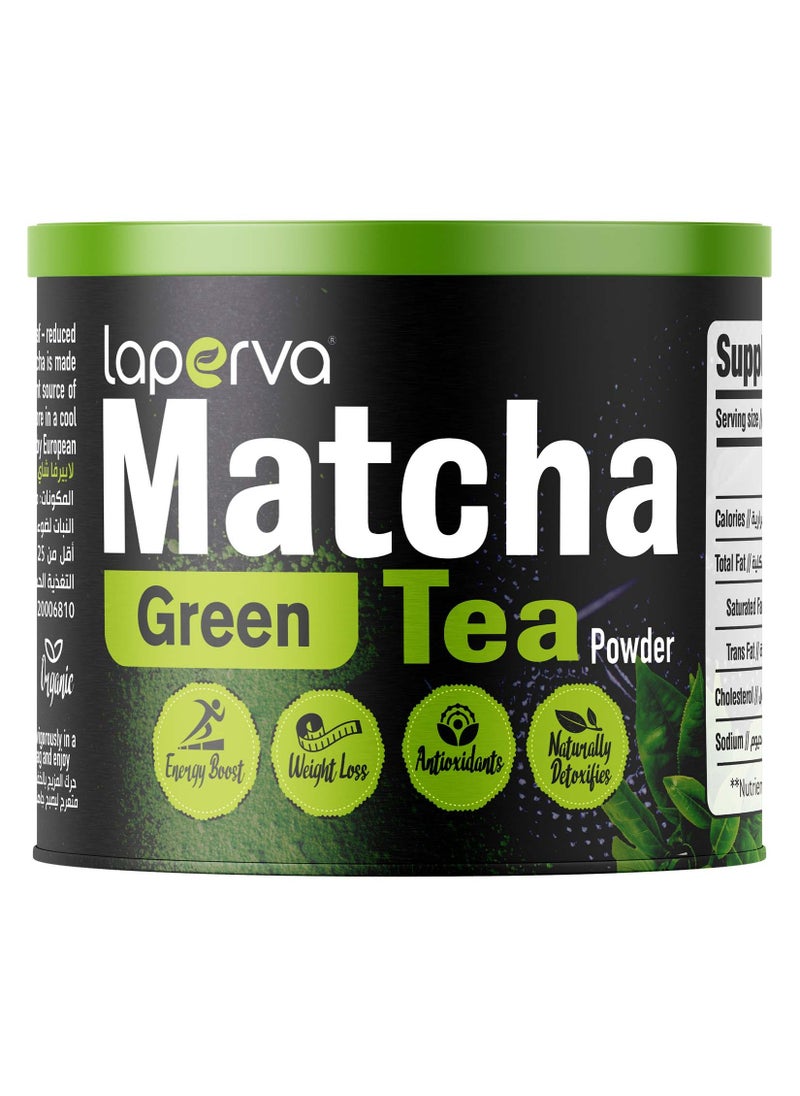 Laperva Organic Matcha Green Tea Powder – 30g | Natural Energy Boost & Weight Management
