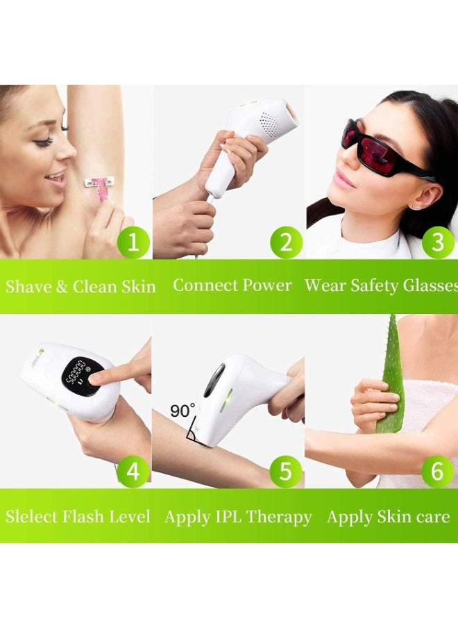 Household Hair Removal Instrument Laser For Body, Face and Bikini Permanent Painless