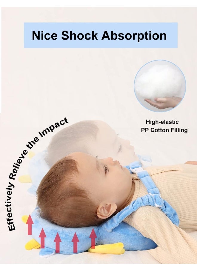 JunNeng Toddler Baby Head Protection Cushion Backpack Wear, Dinosaur