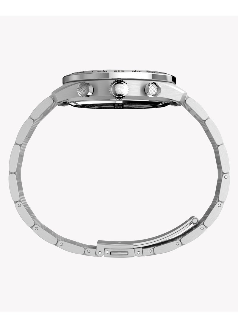 TIMEX Men's Silver Stainless Steel Watch | TW2Y18500