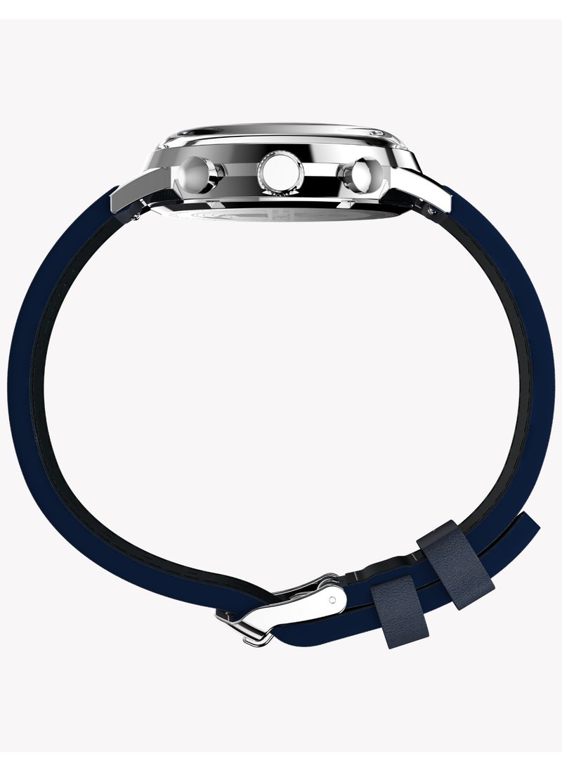 Timex Men's Stainless/Blu Watch | TW2W99000