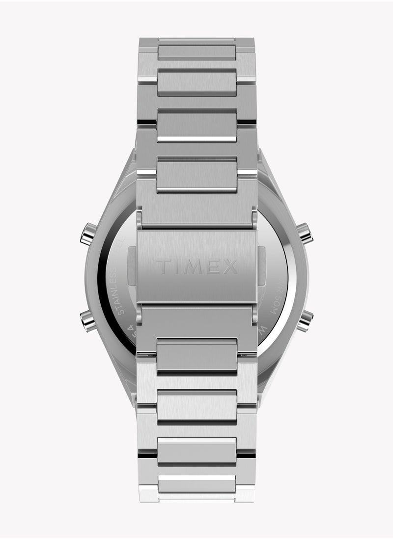 TIMEX Men's Stainless Steel, Silver Watch | TW2Y09800