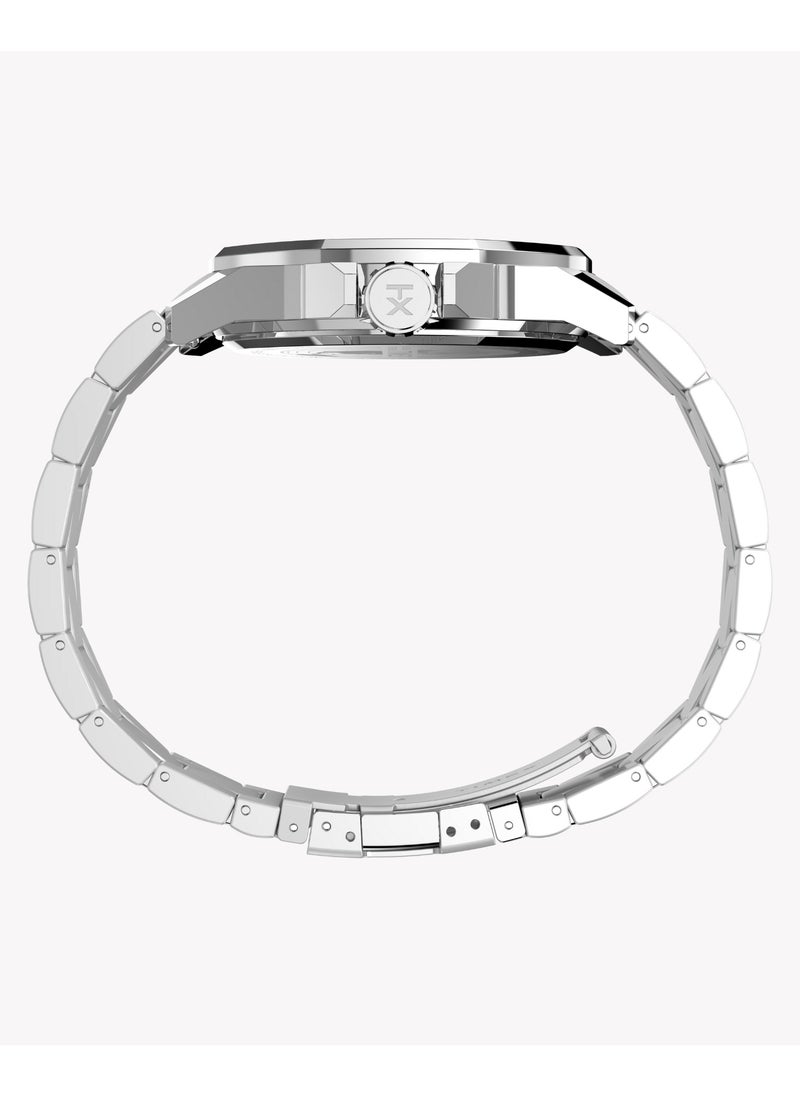 TIMEX Men's Silver Stainless Steel Watch | TW2W92700
