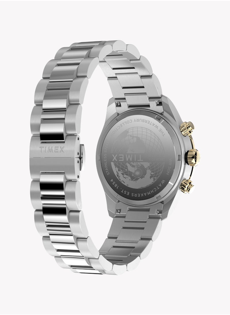 Timex Men's Silver Stainless Steel Watch | TW2Y24000