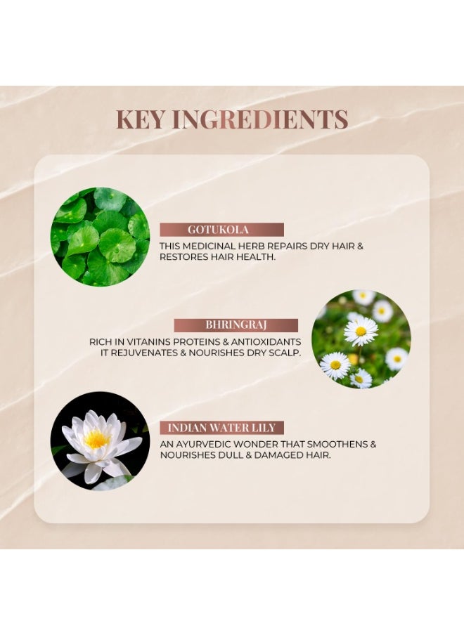 Kumuda Indian White Water Lily Conditioner For All Type Of Hair, 200 Ml (Parabens And Sls Free), 1 Count