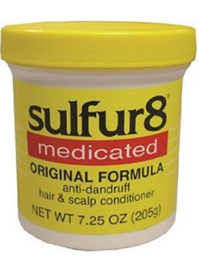 Sulfur8 Medicated Anti-Dandruff Hair and Scalp Conditioner Original Formula, 7.25 oz by Sulfur 8