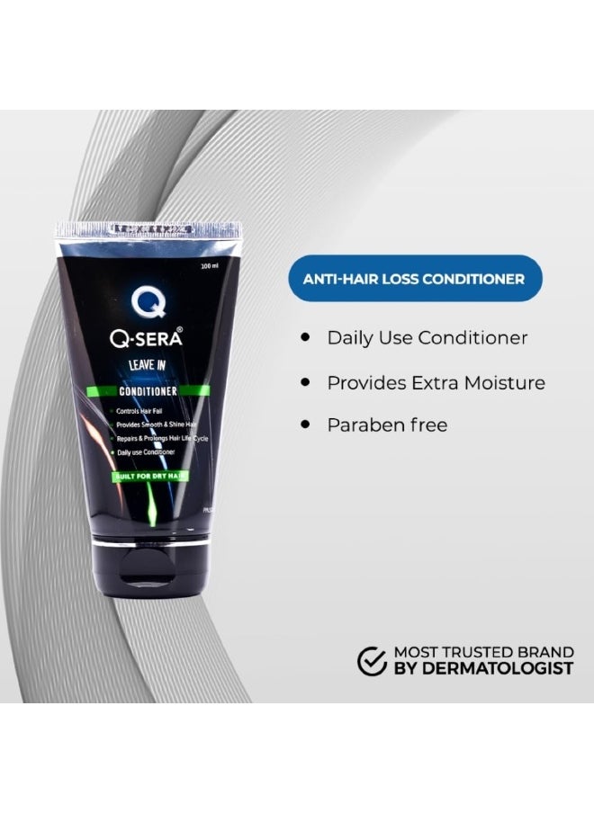 Leave In Conditioner for dry & frizzy Hair | Silicon free I Paraben free | built for dry hair I makes hair smooth, moisturized, tangle free | 100 ml