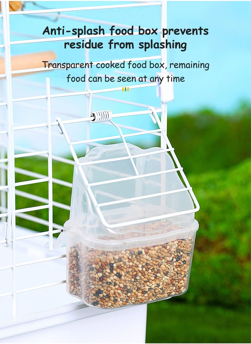 Large Transparent Bird Cage Parrot Cage Bird House Villa Large Space Viewing Cage